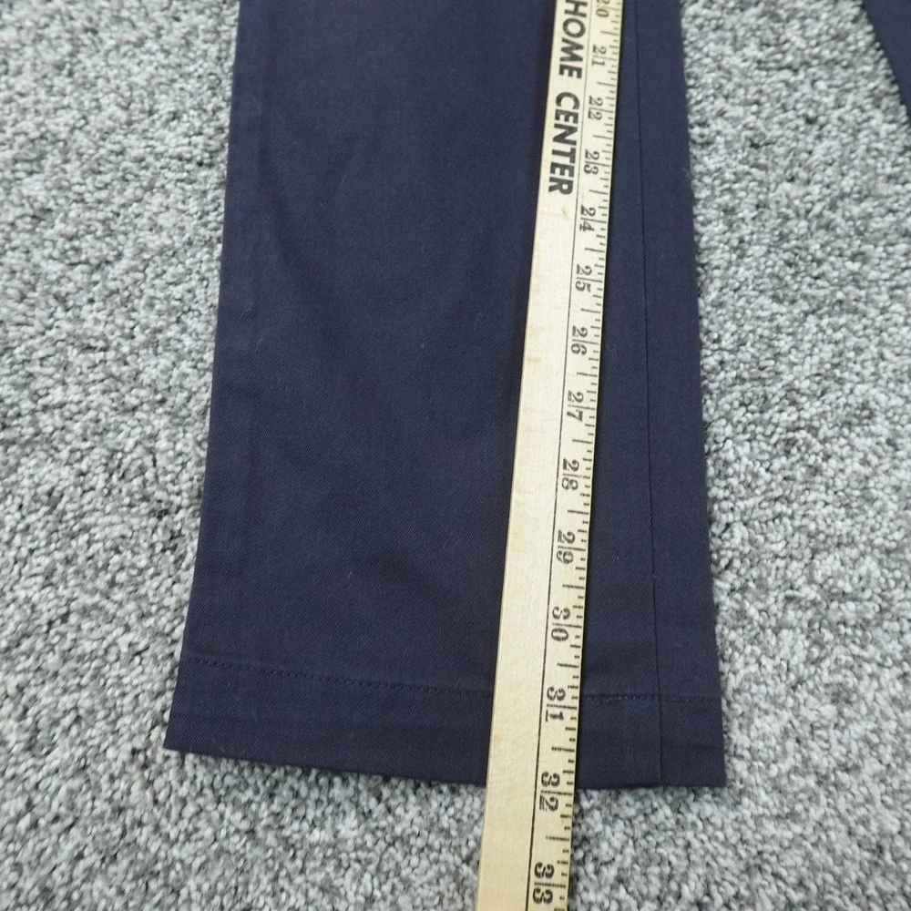 NEW Dockers Pants Mens 29X32 Navy Blue Khaki Slim Fit Chino Trouser Stretch Work